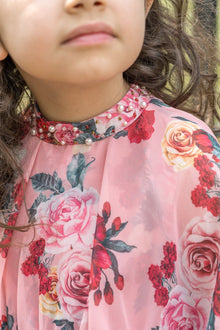 Baby Girls | Flora Flower Print Dress | Pink