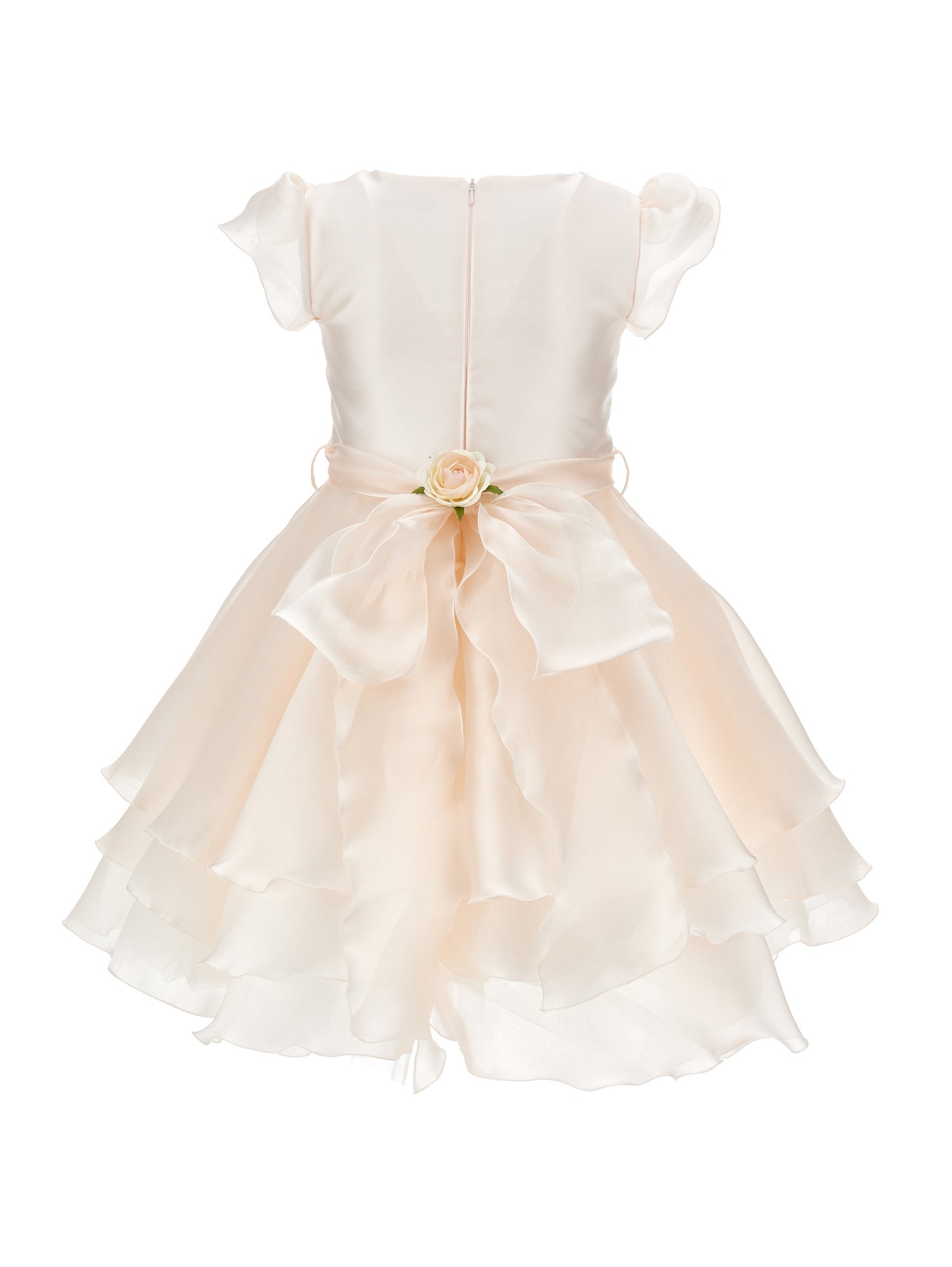 Girls | Organza Cloud Dress | Light Pink