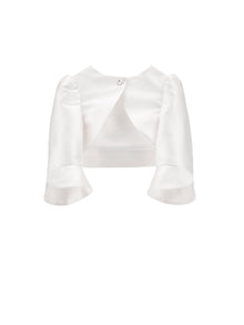 Girls | Mikado Fairytale Jacket | Cream