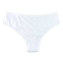 Play Stretch Natural Rise Thong | White