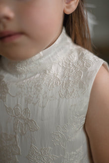 Baby Girls | Eliza Feather Dress | Ivory