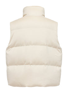 Puffer Vest | Cream