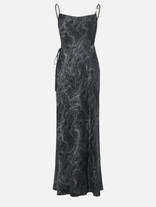Mulberry Silk Slip Dress | Black