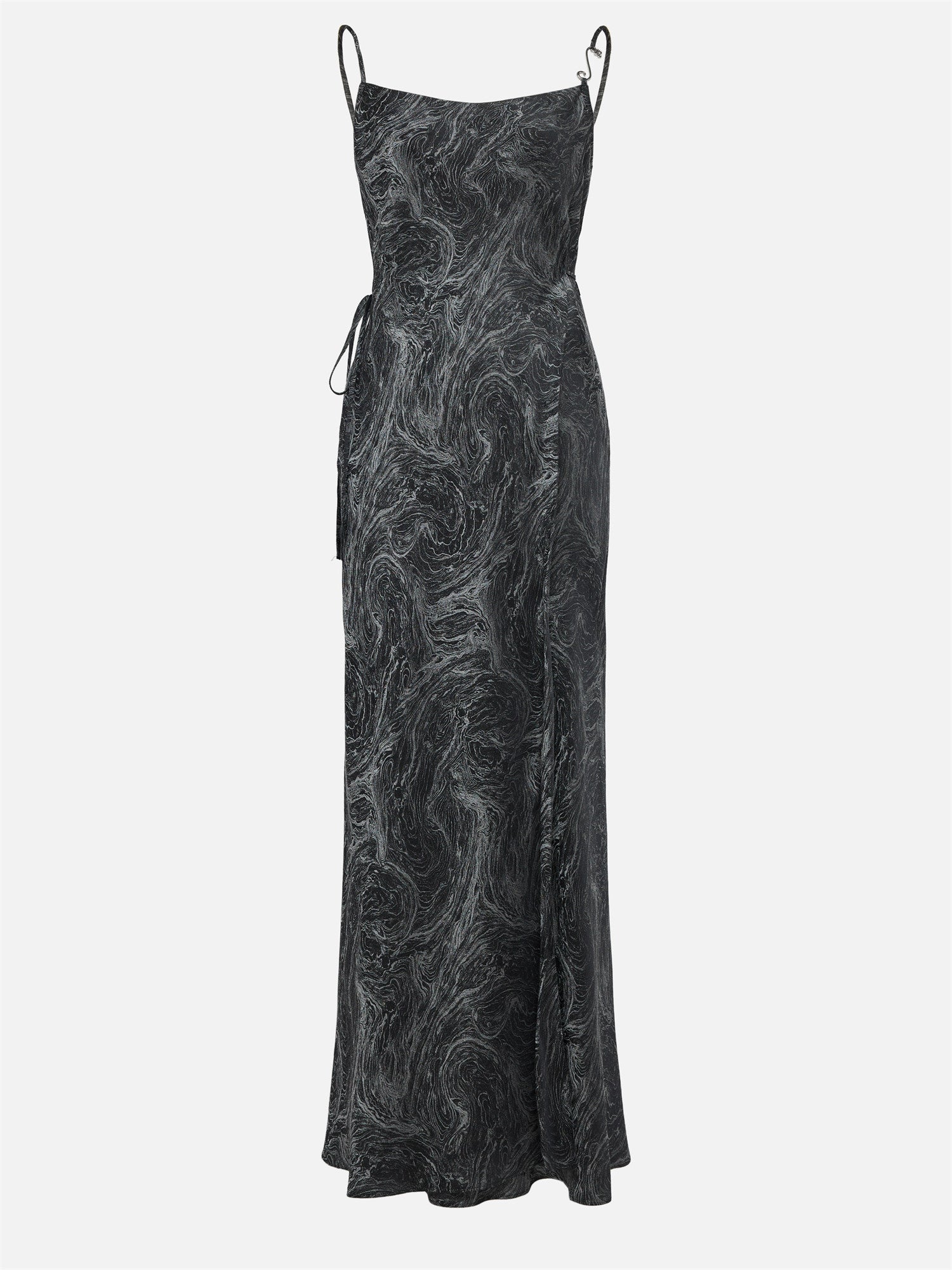 Mulberry Silk Slip Dress | Black