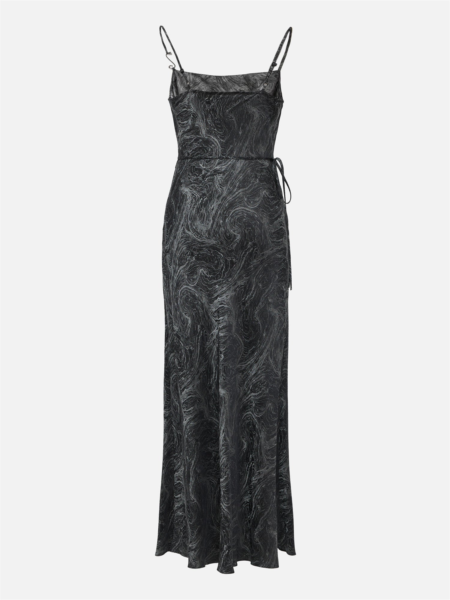 Mulberry Silk Slip Dress | Black
