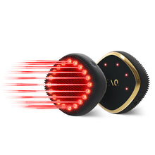 FAQ 302 Laser & LED Hair Regrowth Scalp Massager | Black/Gold