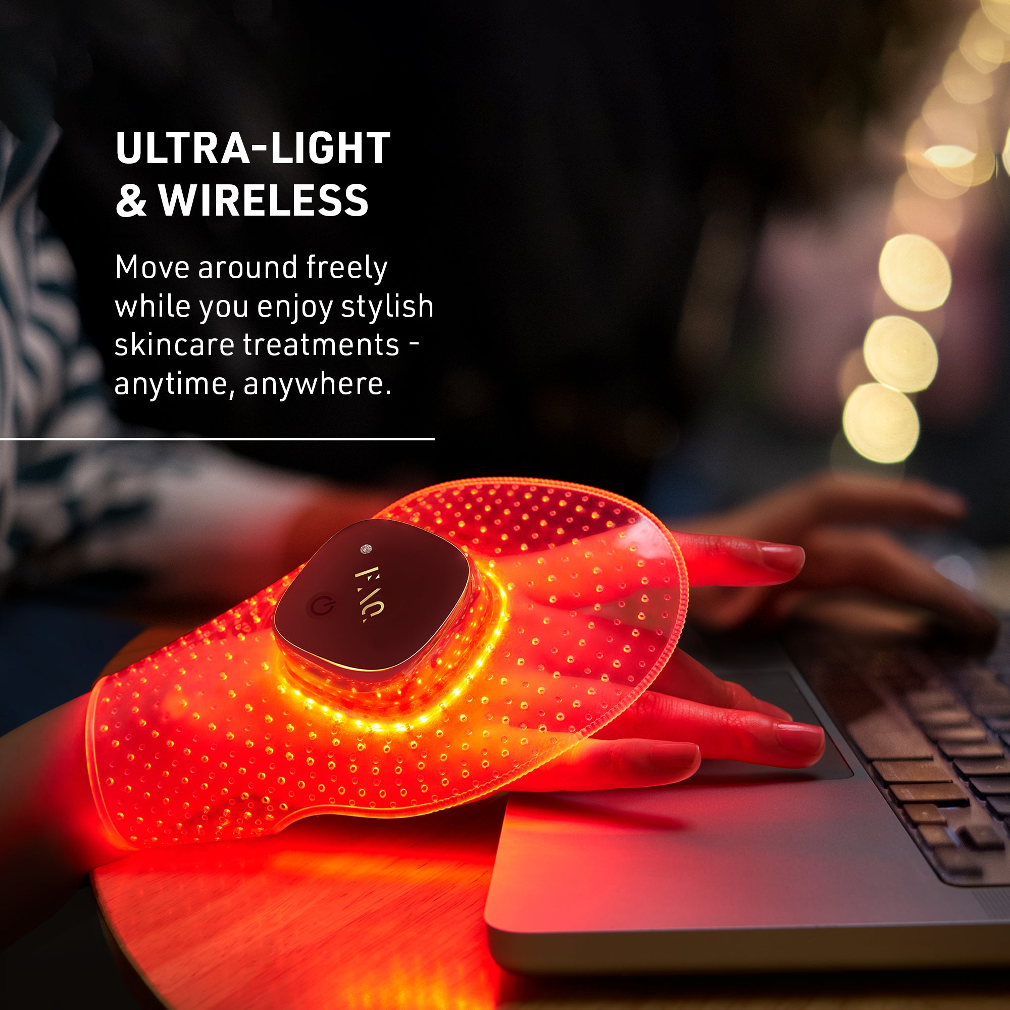 FAQ 221 LED Anti-Aging LED Mask | Hand