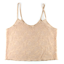 Plus Size Daily Lace Strappy Camisole | Taupe