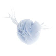 Skylar Flower Tulle Hair Clip | Blue