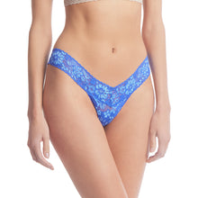 Daily Lace Low Rise Thong | Bring Blueberries x Butterfly Blue