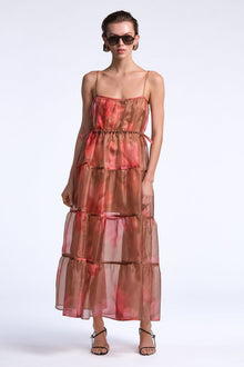 Carter Dress | Flame Meadow Print