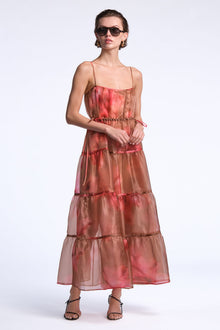 Carter Dress | Flame Meadow Print