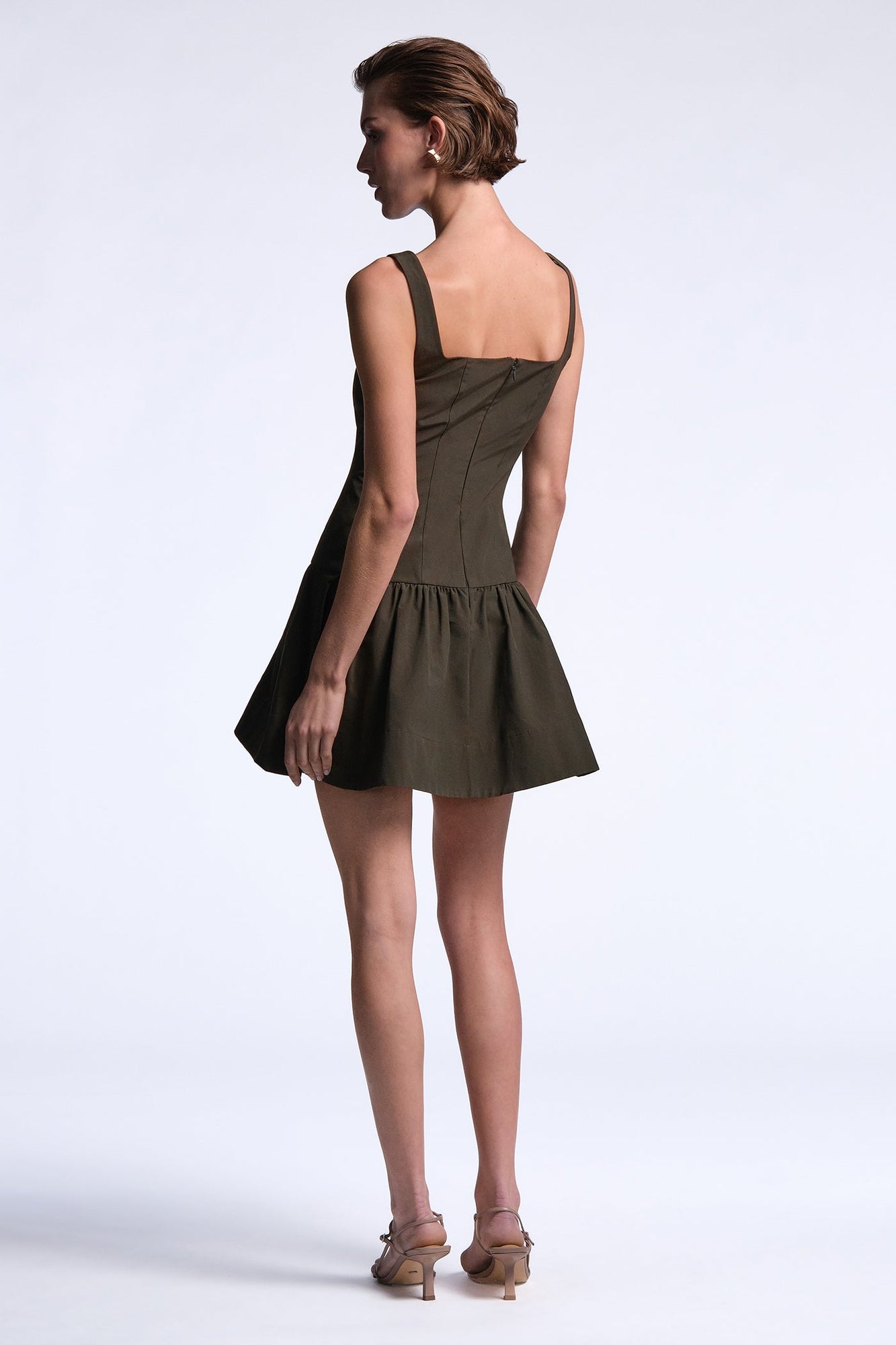 Sofia Dress | Dark Olive