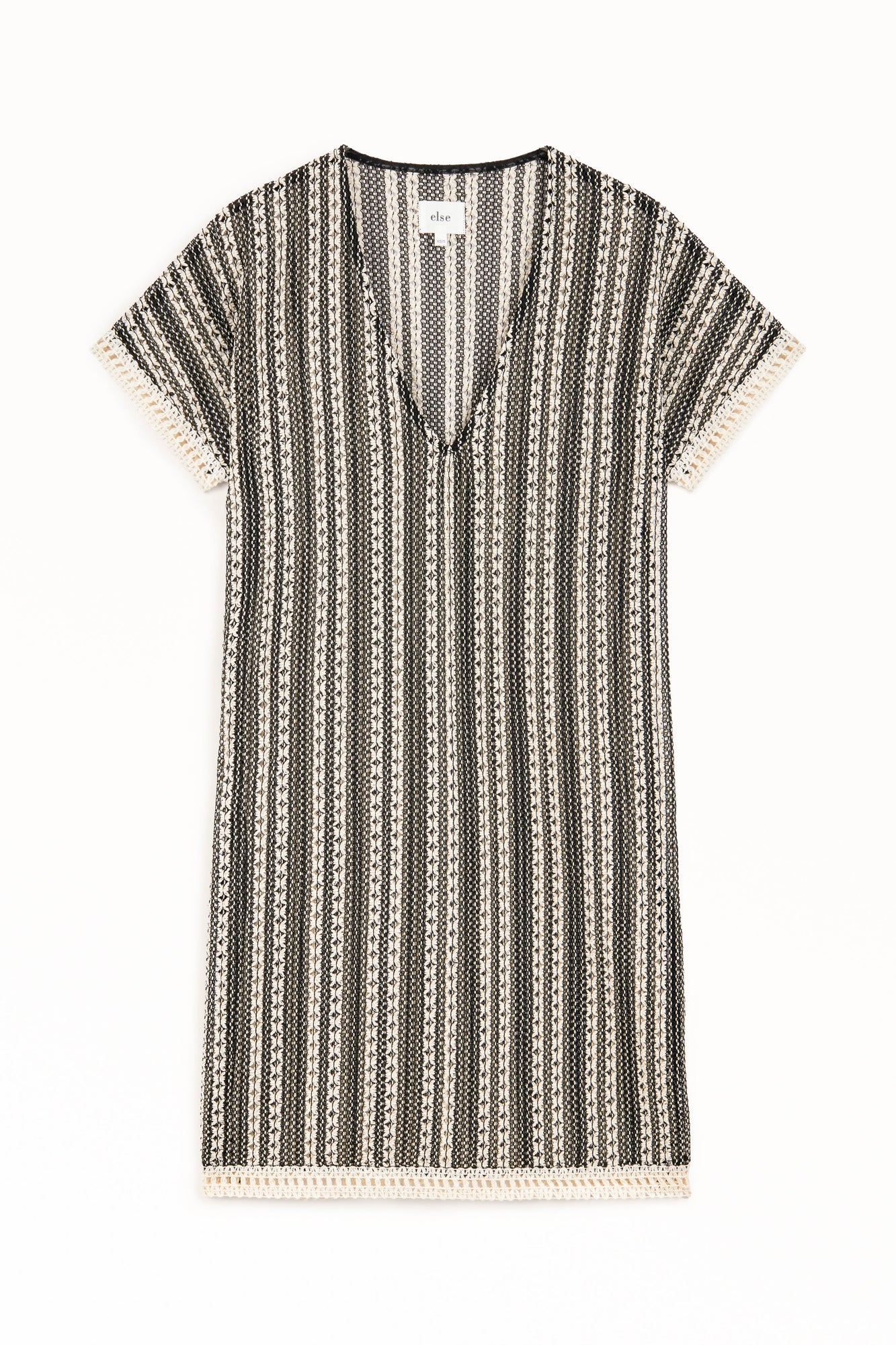 Santorini Knit Cover Up | Black