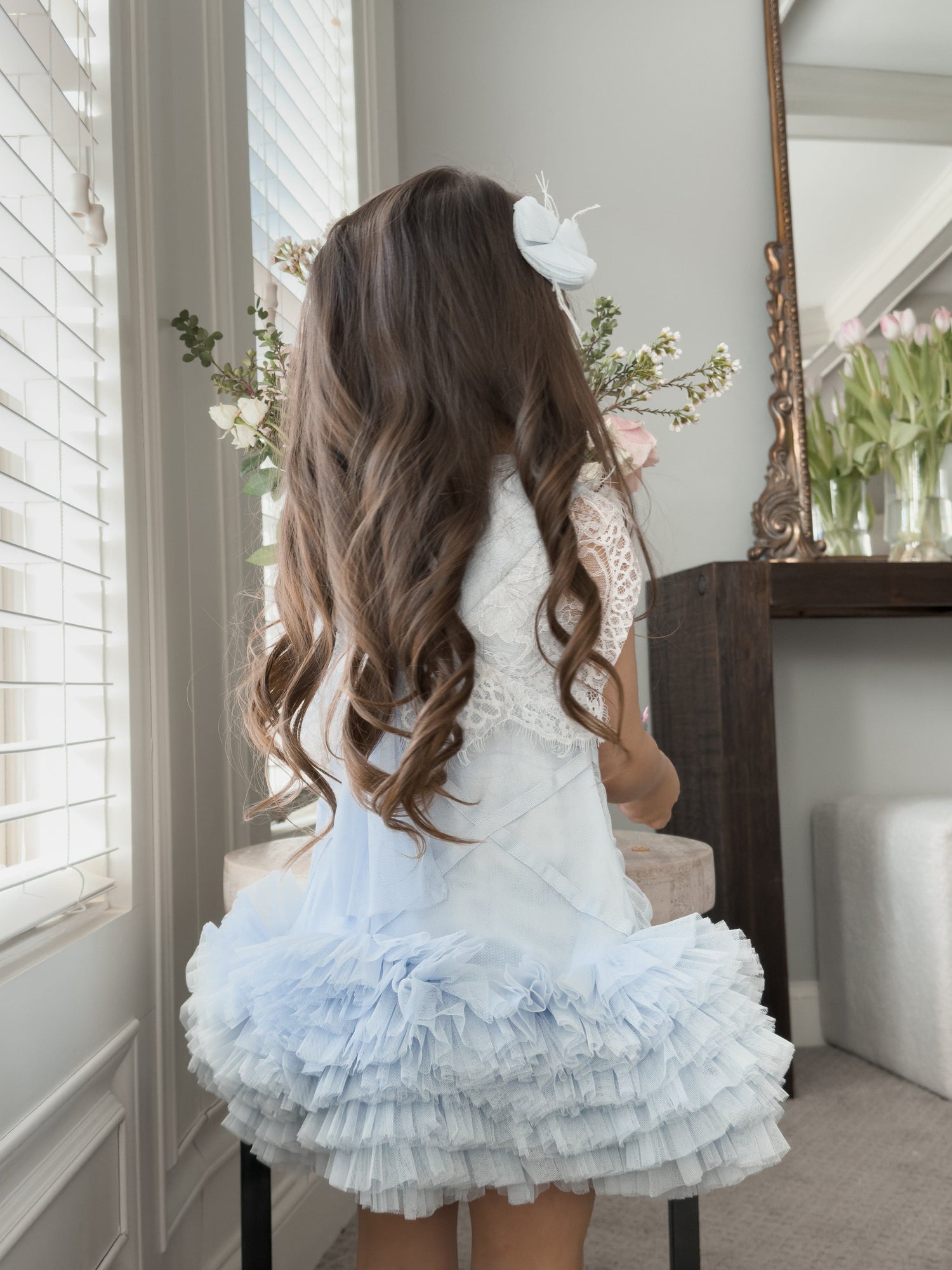 Baby Girls | Skylar Tulle Tutu Dress | Blue