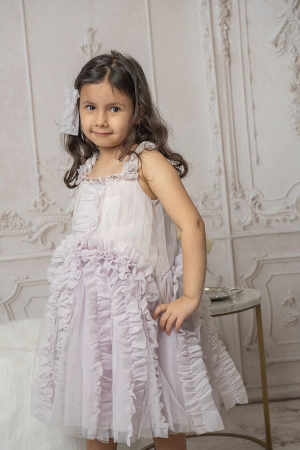 Baby Girls | Ariel Tulle Dress | Lavender