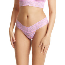 Cross-Dyed Low Rise Thong | Rose Petal x Orange Blossom