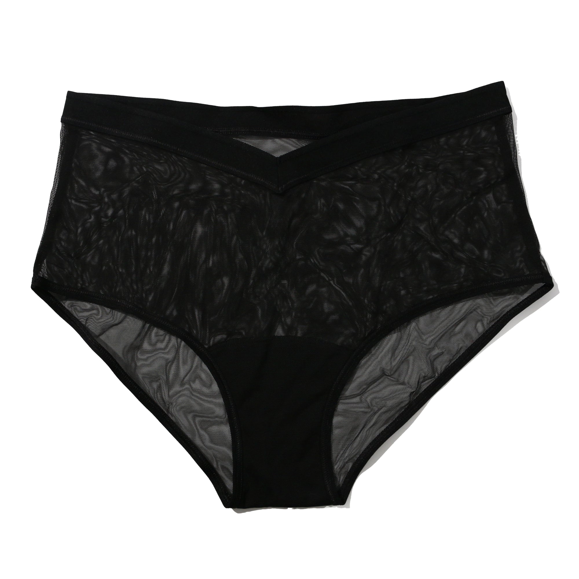 Mesh Boyshort | Black