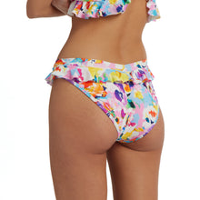 Swim Ruffle Bikini | Watercolored