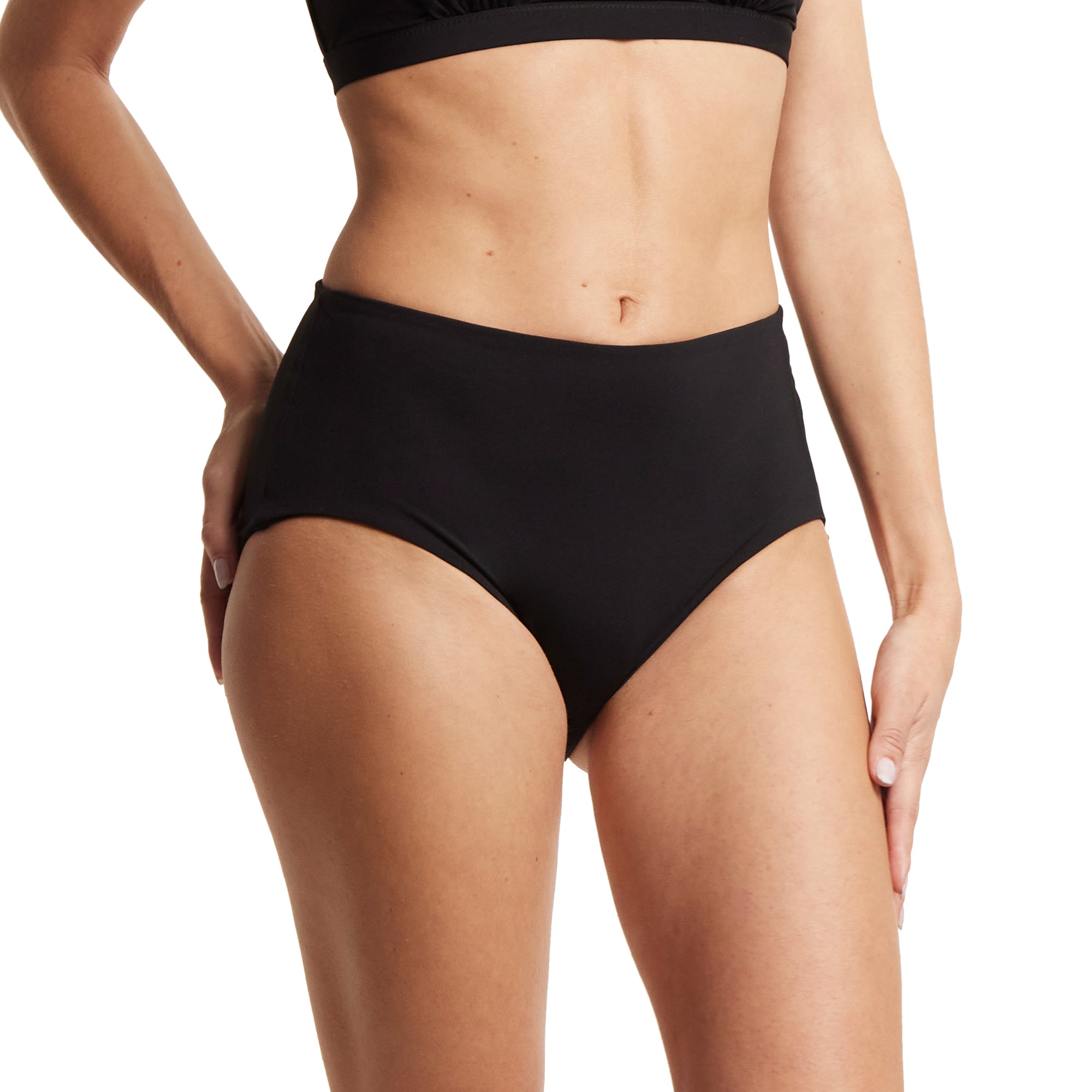 Swim French Brief Bottom | Black
