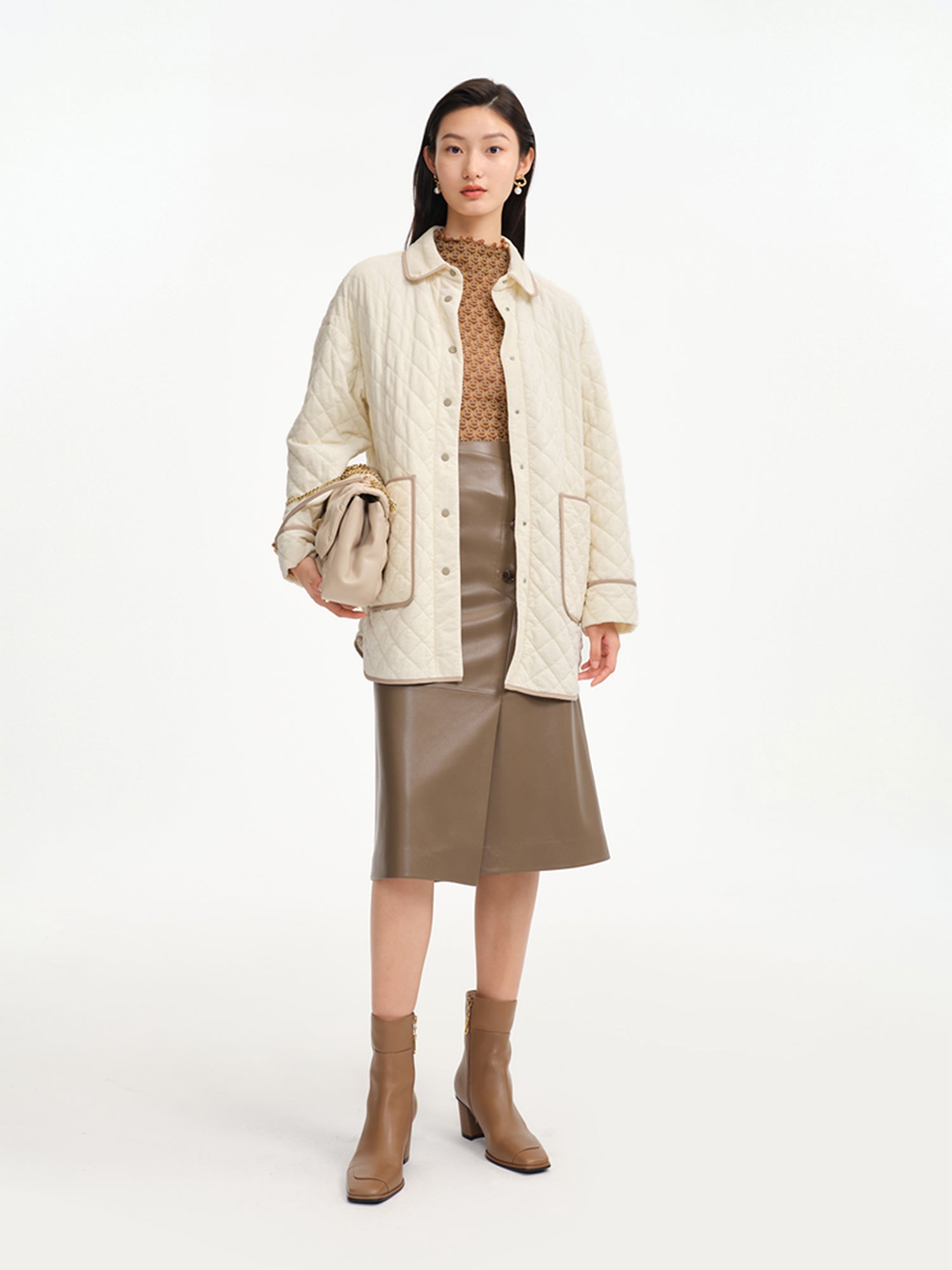 Square Toe Boots | Brown