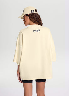 Better League Oversized Tee | Creamy White