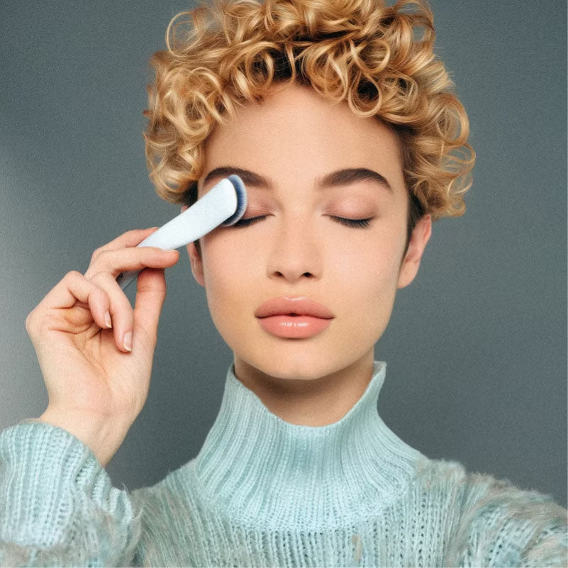 Digit Brush Oval 6 | Pearl