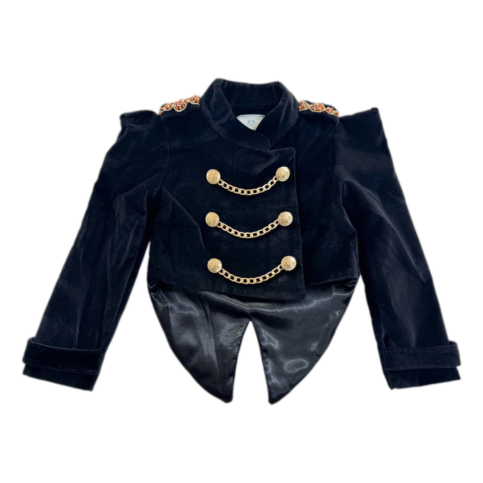 Girls | Charlie Velour Jacket | Black