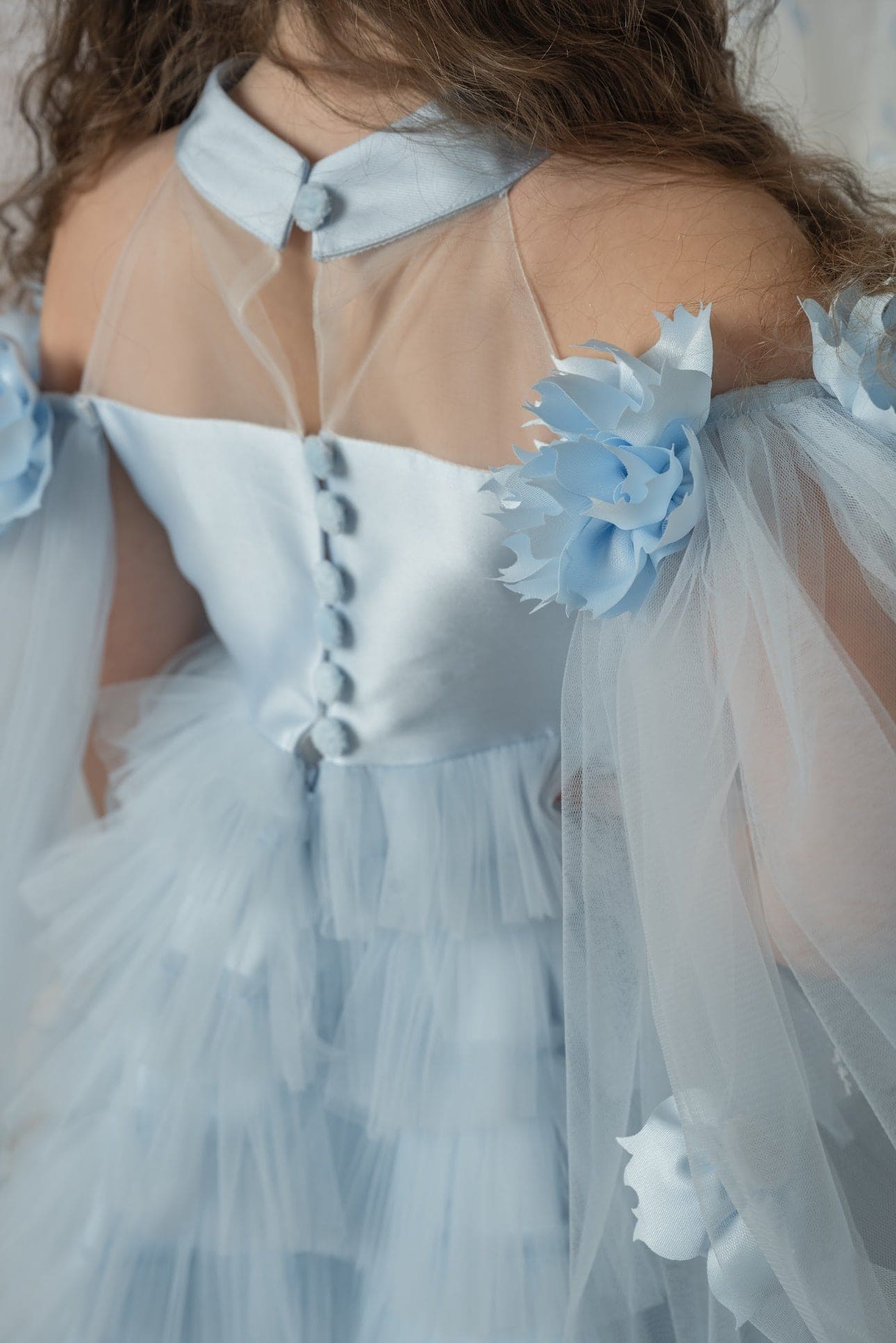 Baby Girls | Alaska Tulle Dress | Baby Blue