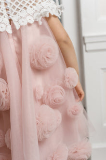 Baby Girls | Rosa Tulle Flower Dress | Pink