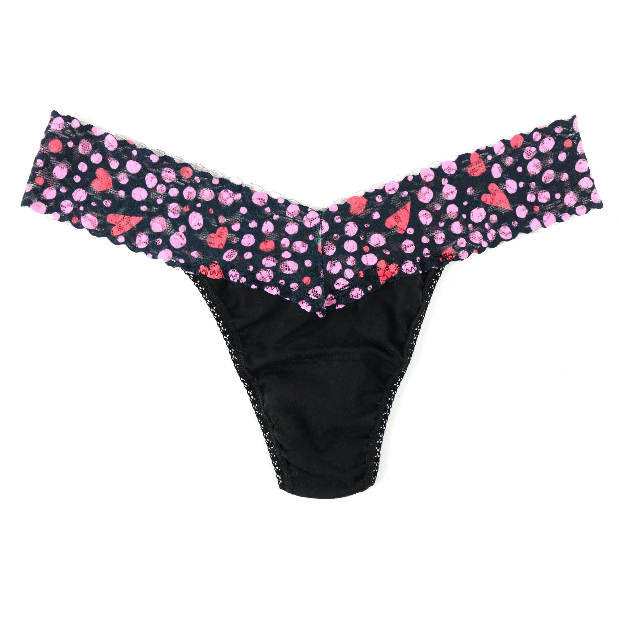 Cotton Low Rise Thong | Blac x Love Nest