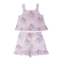 Girls | Maya Top and Shorts Set | Teacup Pink