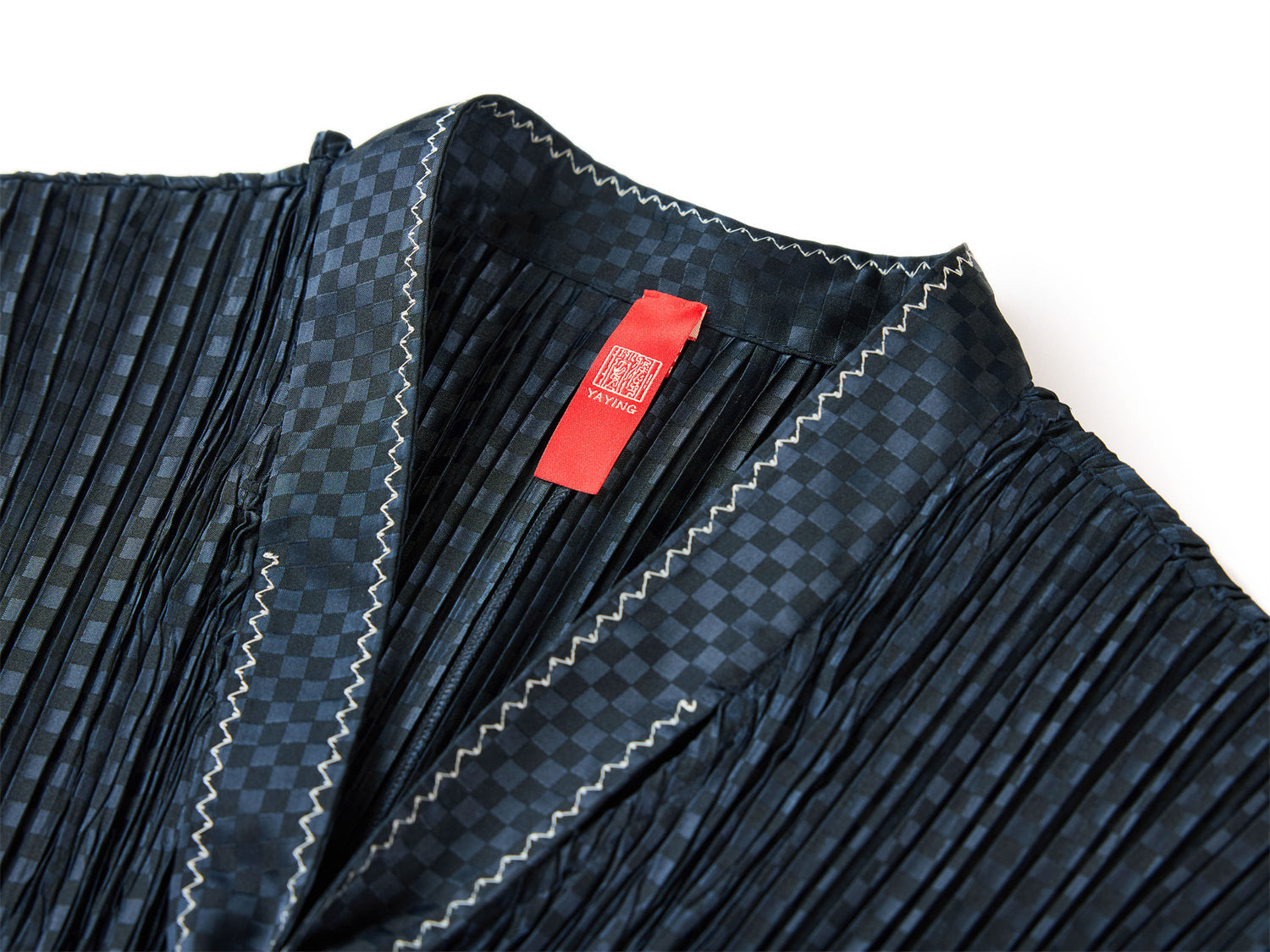 Waist-Cinched Shirt Top | Navy