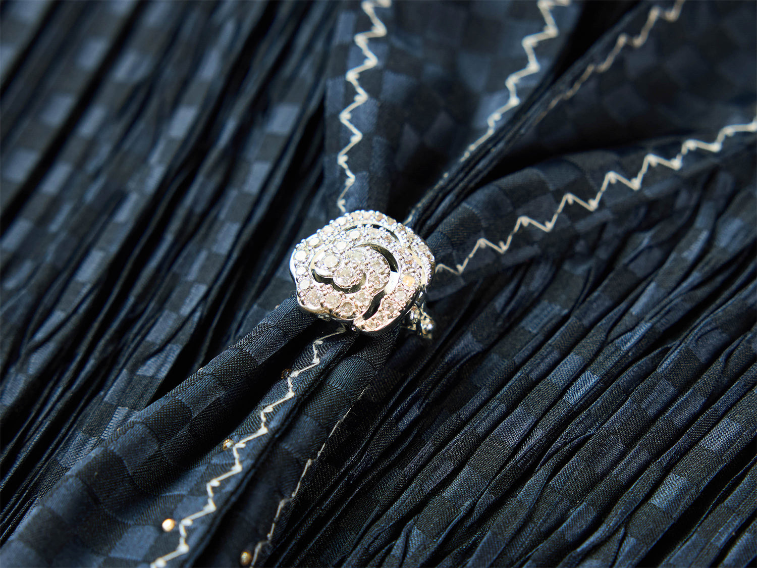 Waist-Cinched Shirt Top | Navy