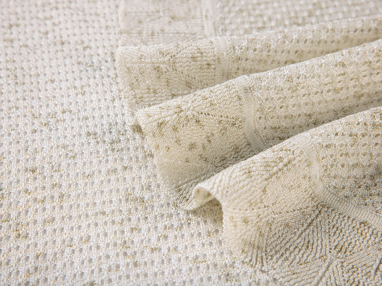 Knit Cardigan with Silk Blend | Golden