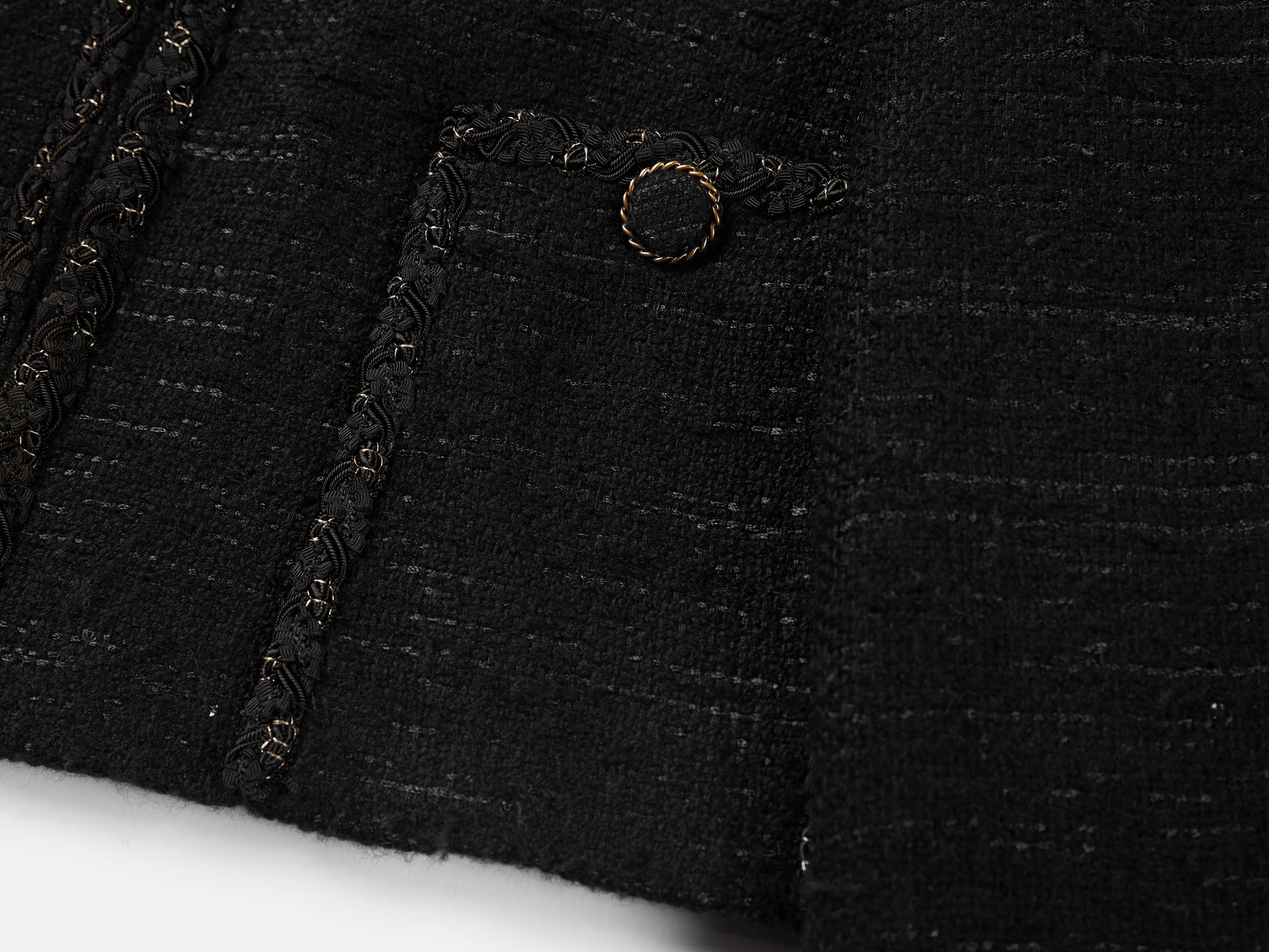 Cropped Jacket | Black