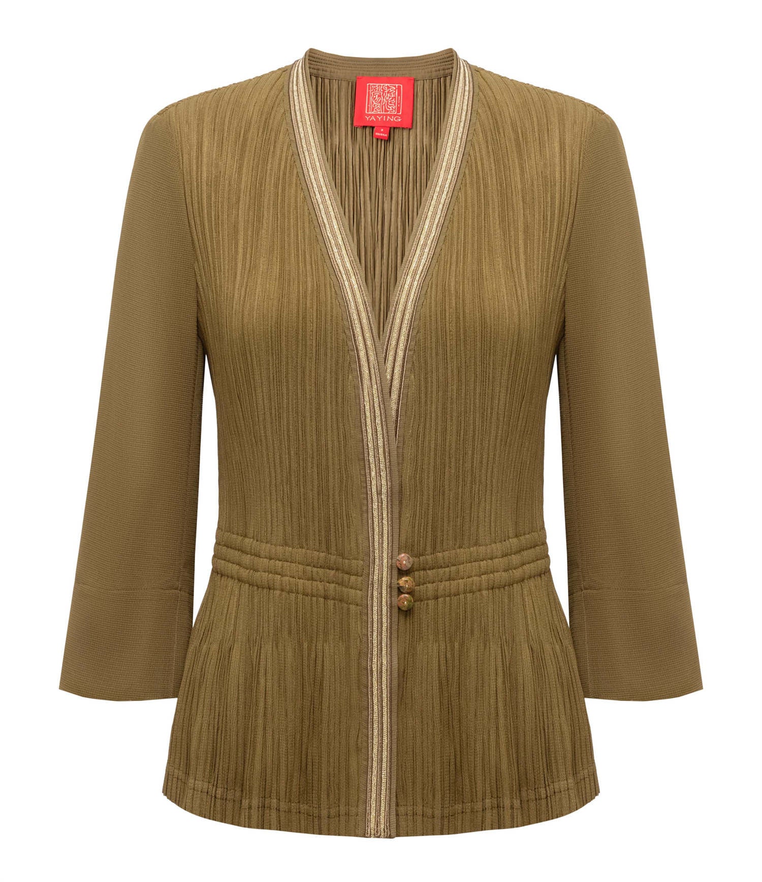 Pleated Jacket | Green