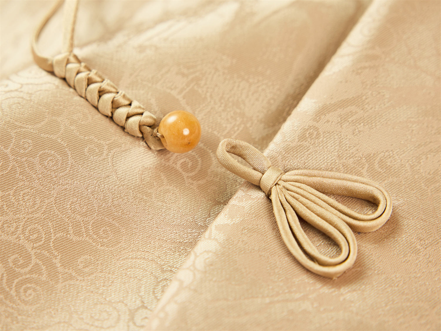 Elegant Chinese-style Jacket | Khaki