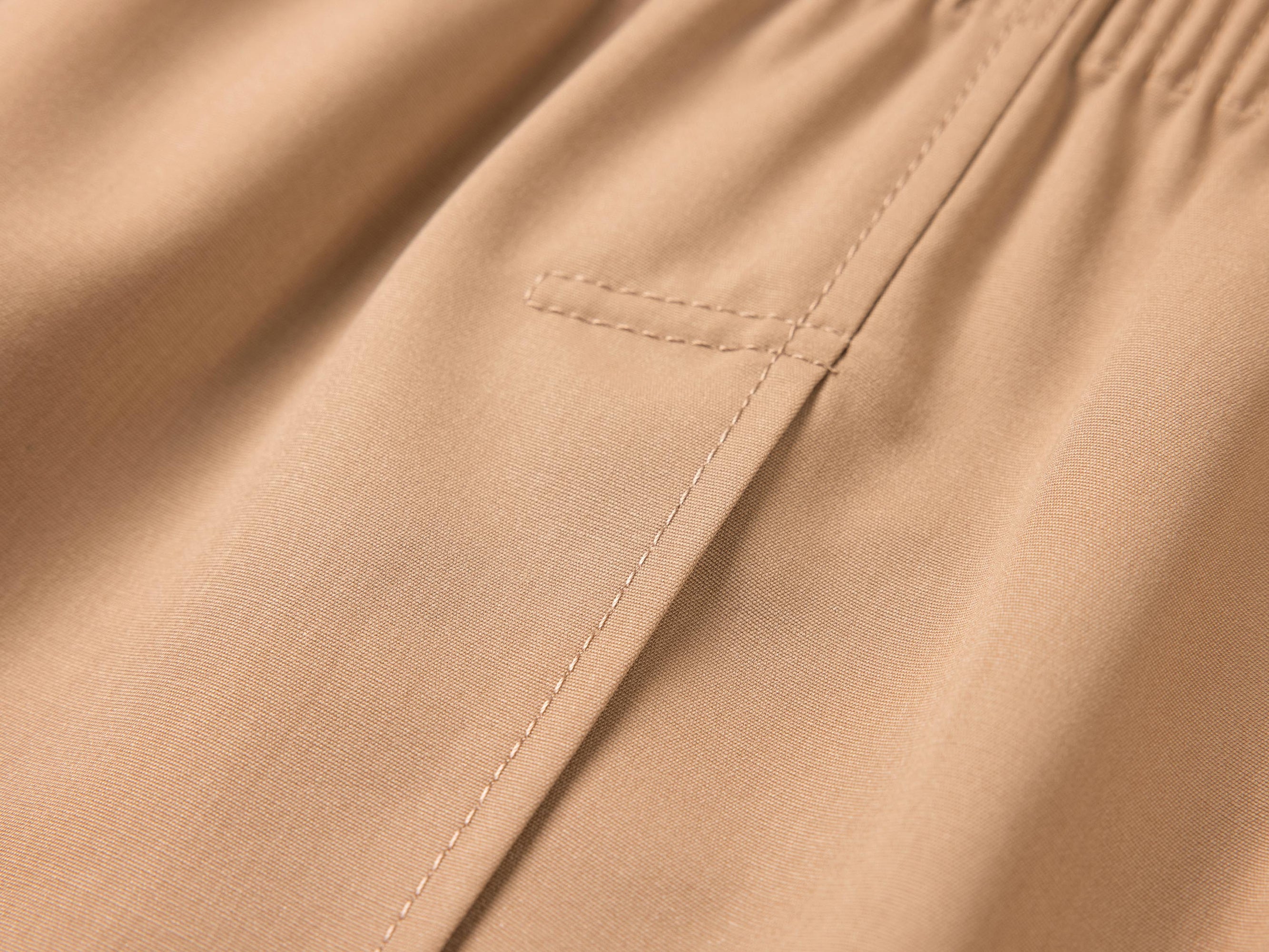hooded trench coat | Beige