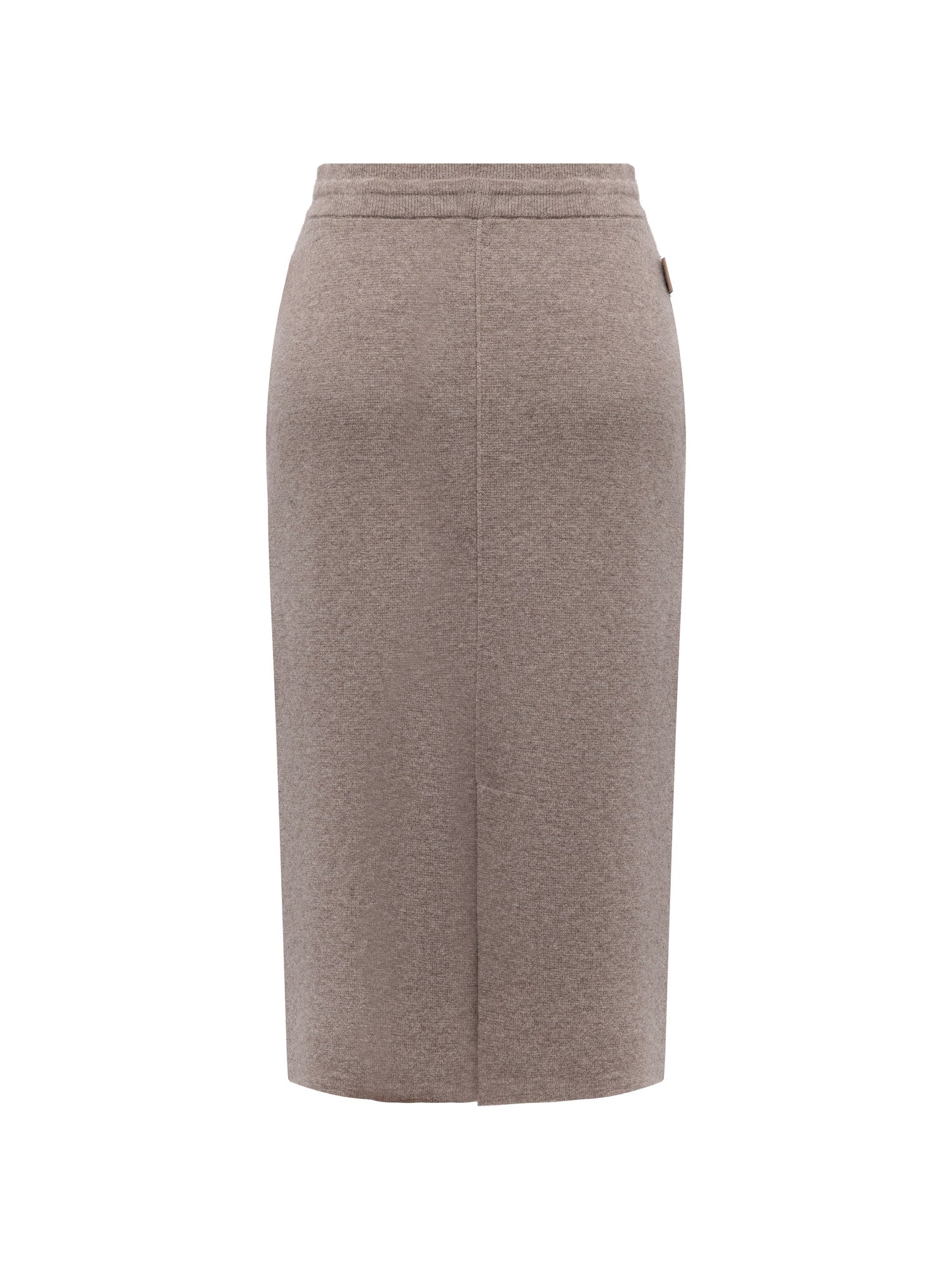 Knitted Skirt | Camel