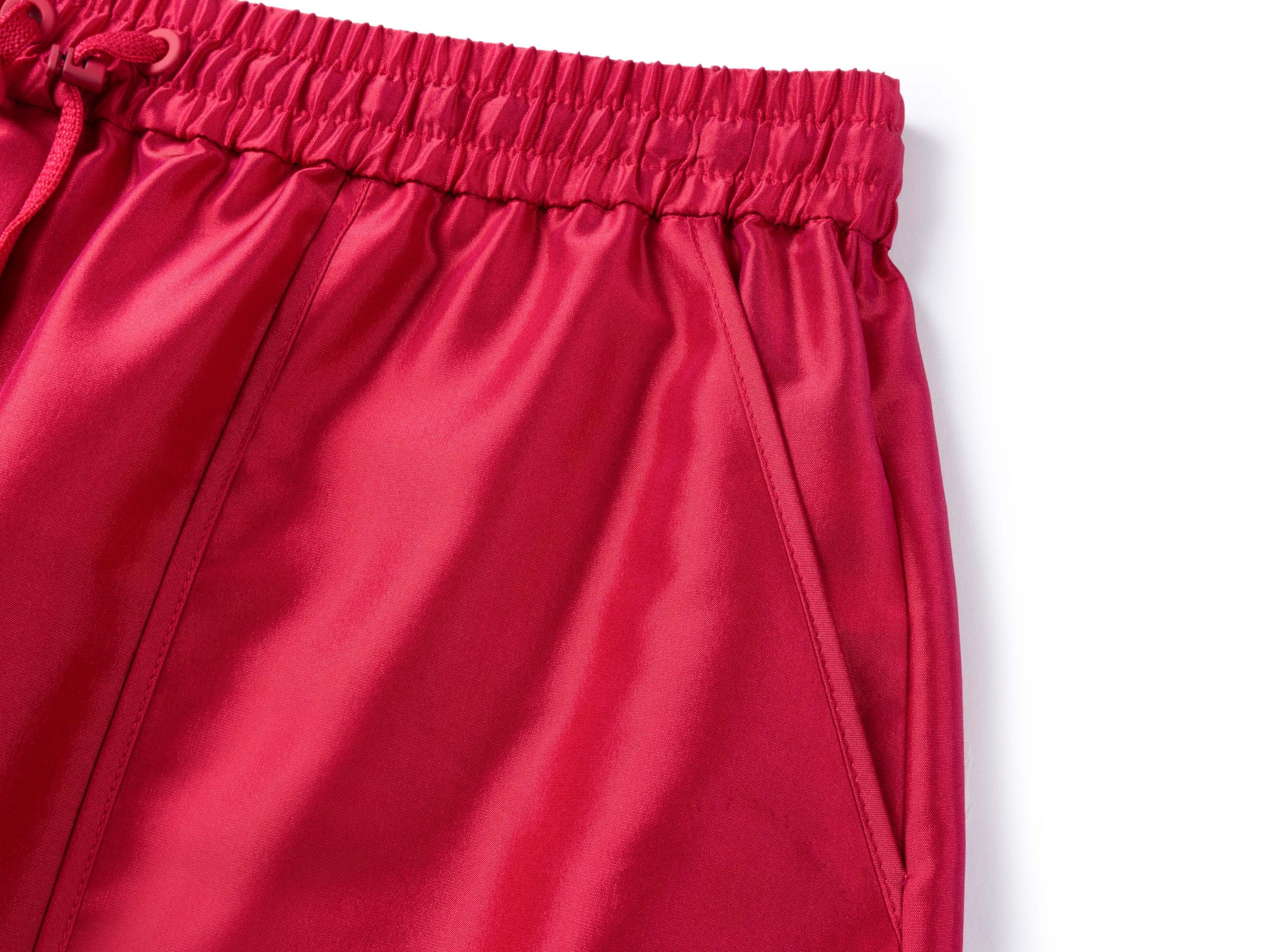 Drawstring Shorts | Rose Red
