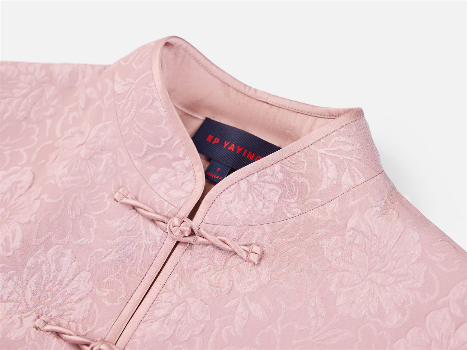 Silk Jacquard Chinese Style Jacket | Purple