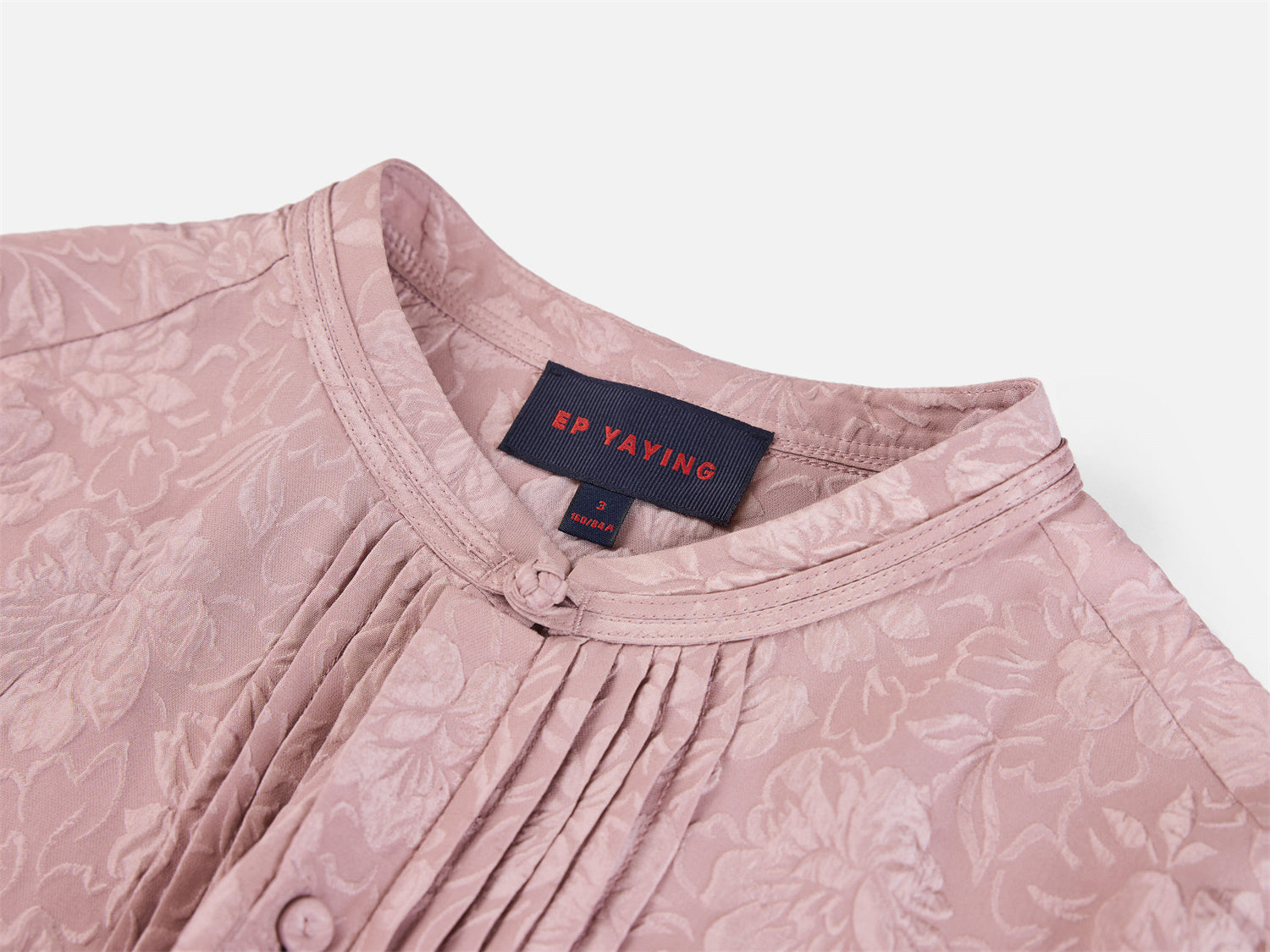 Silk Chinese Style Shirt | Purple