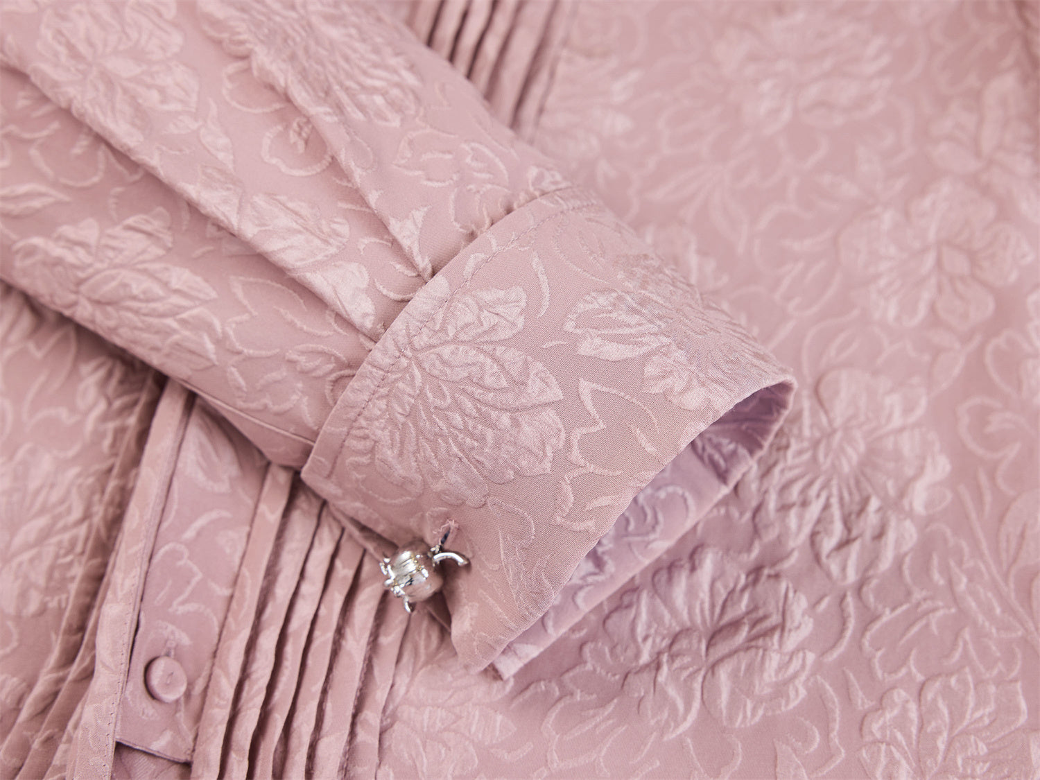 Silk Chinese Style Shirt | Purple