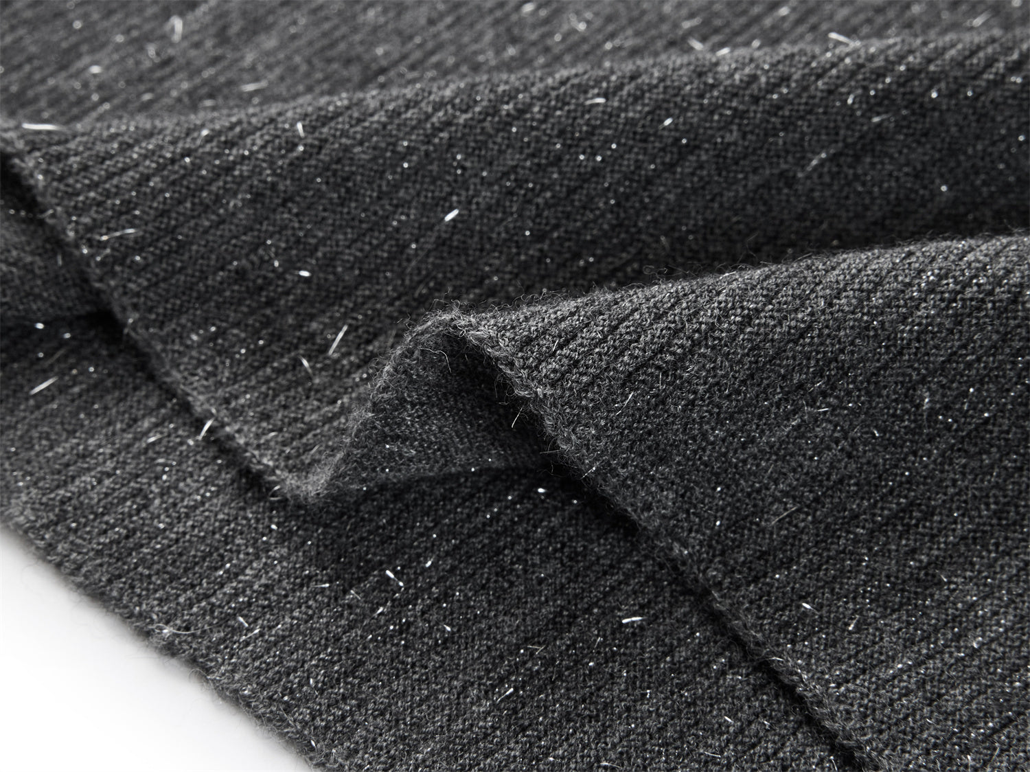 Classic Round Neck Knitted Undershirt | Grey