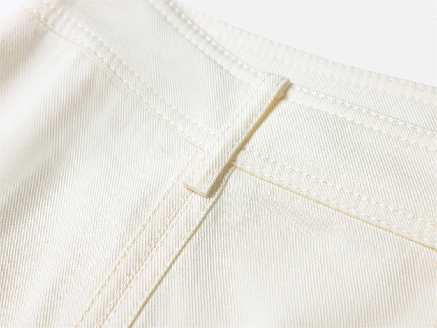 Simple-designed Straight Pants | Beige