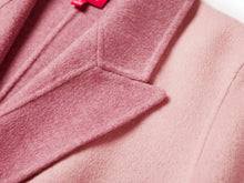 Gradient Cashmere Overcoat | Pink