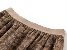 Chinese Style Embroidered Skirt | Brown