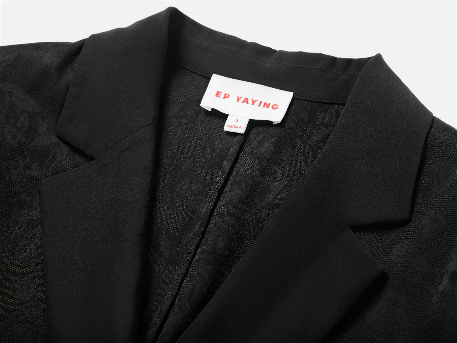 Silk Relaxed-Fit Blazer | Black