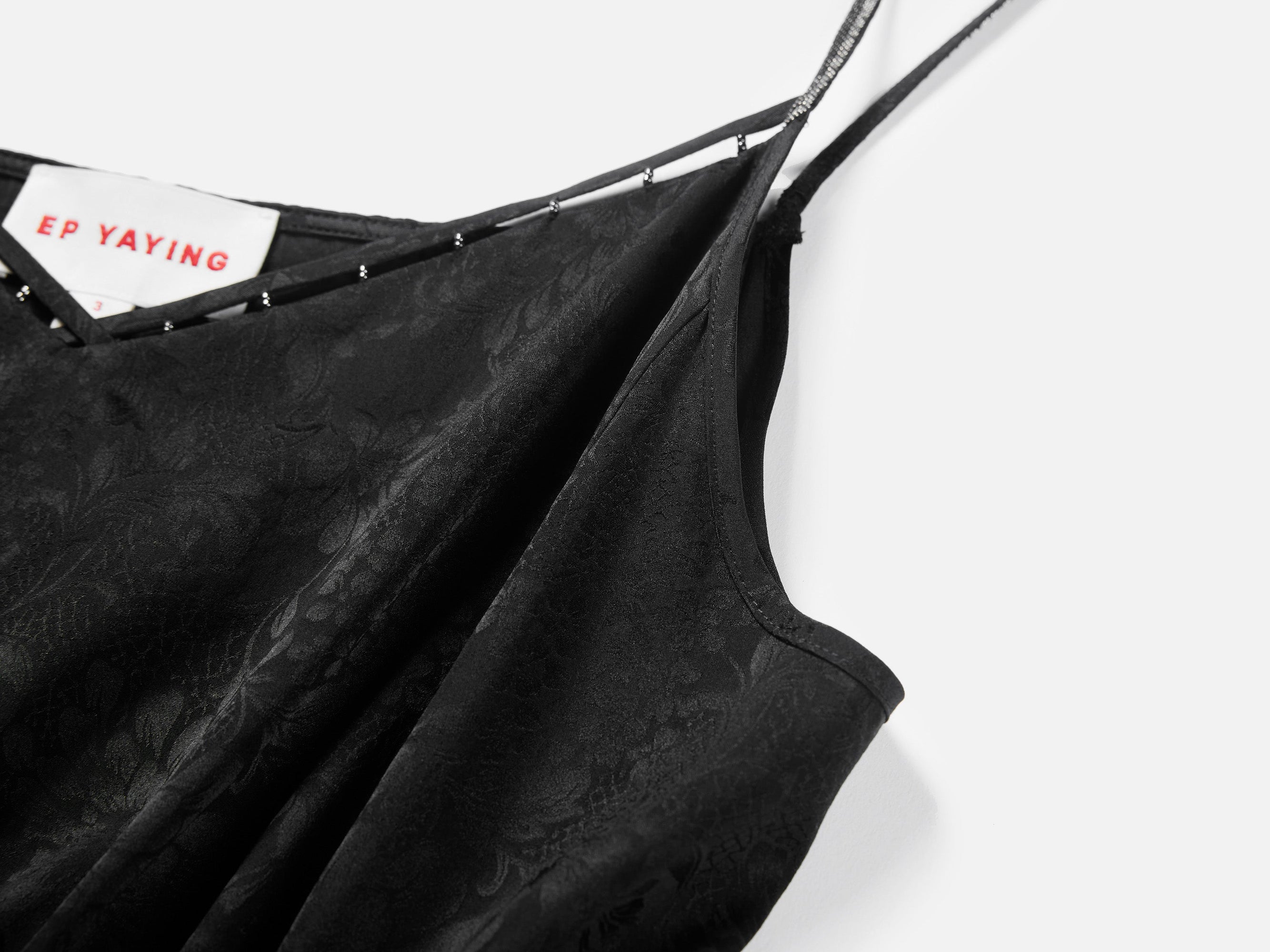 Silk Slip Dress | Black